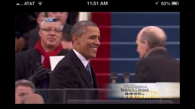 President Obama and James Taylor shaking hands