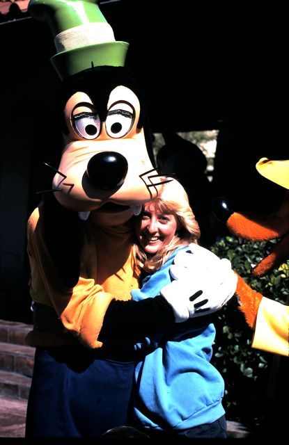 Goofy and Cheryl Noel 1984