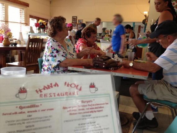 Hana Hou Restaurant in Na'alehu, Hawaii