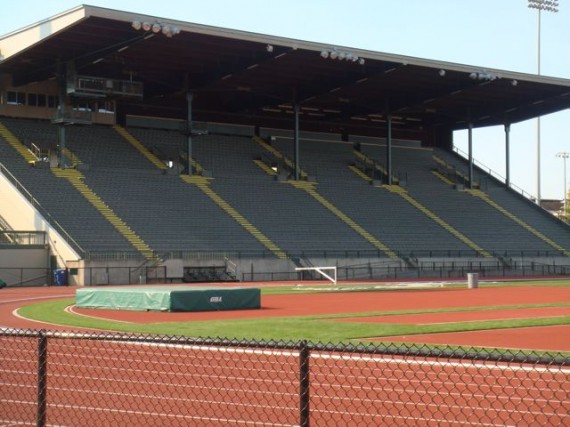 Hayward Field home grandstand