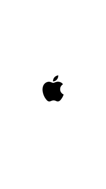 iPhone screen shot of Apple logo