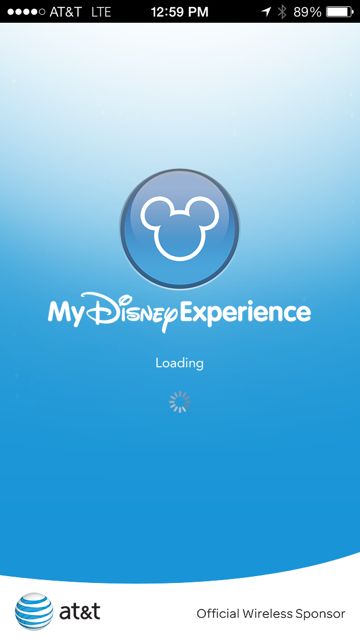 My Disney Experience - an App