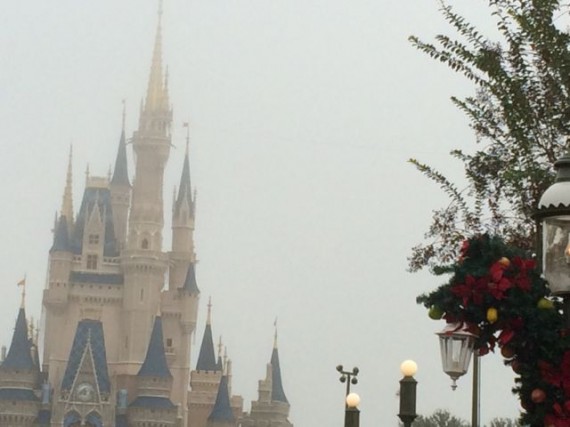 Cinderella Castle Christmas 2013