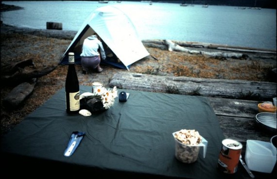 Washington State Park campsite