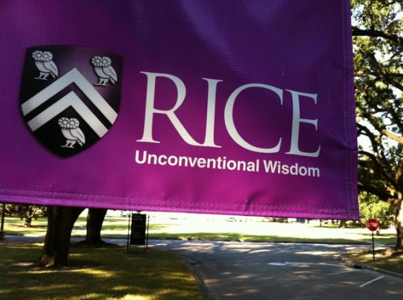 Rice University banner
