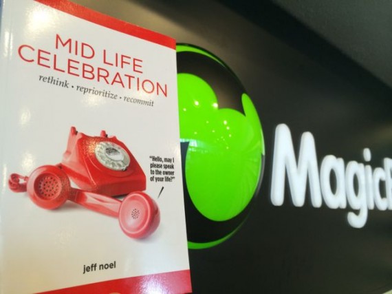 Mid Life Celebration book at Epcot