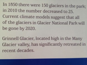 Glacier National Park fact