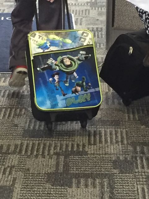 Toy Story children's luggage