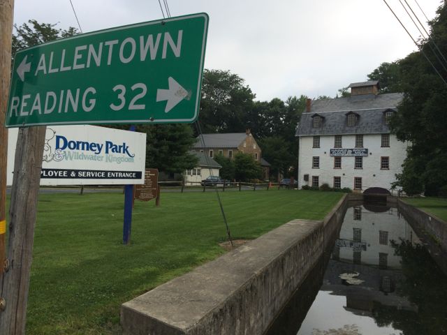 Allentown Pennsylvania road sign