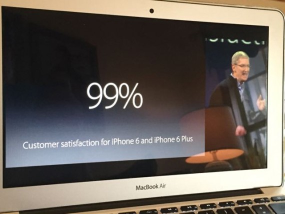 Tim Cook March 2015 Apple event.