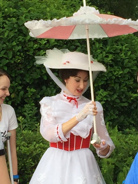 Mary Poppins at Epcot's United Kingdom
