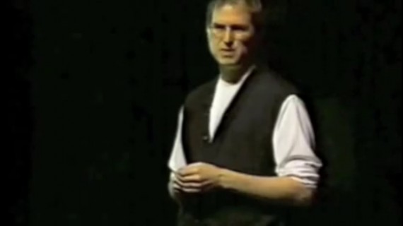 Steve Jobs photo at MacWorld Conference