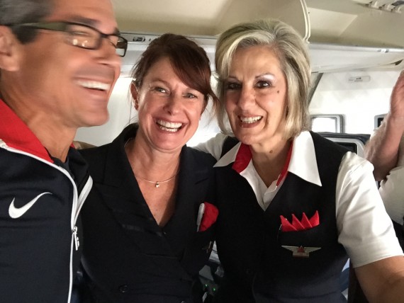 Amazing Delta Flight Attendants.