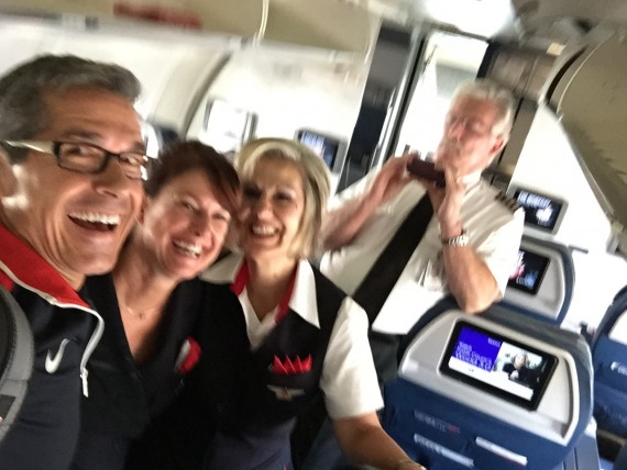Amazing Delta Flight crew.