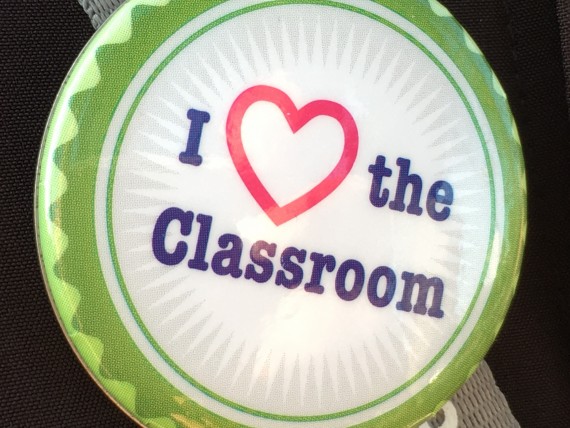 i love the classroom button