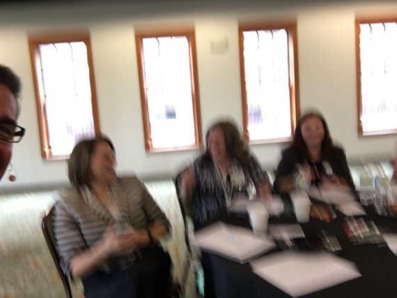 Blurred photo from Disney Leadership class