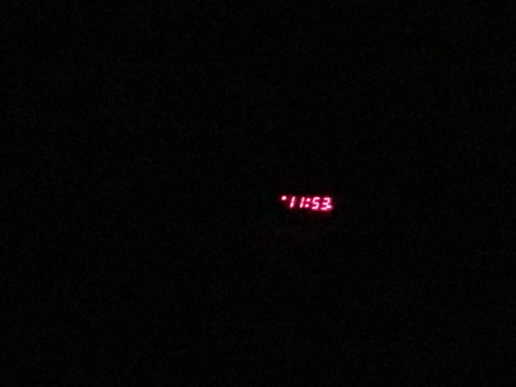 LED old school alarm clock