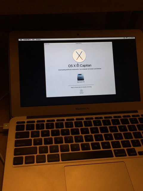 Apple OS X El Capitan upgrade