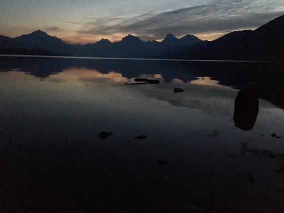 Lake McDonald at dawn