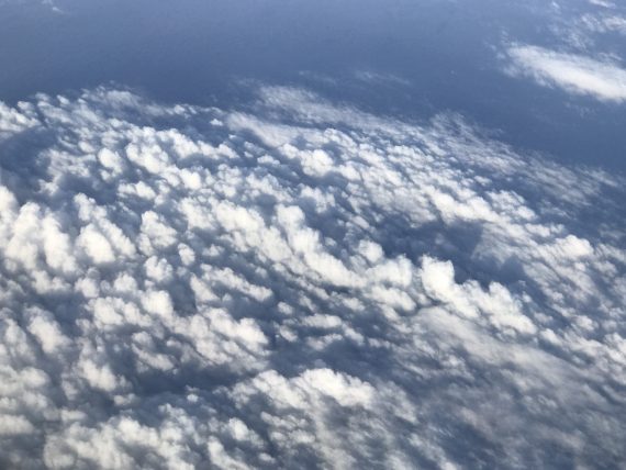 clouds from jet