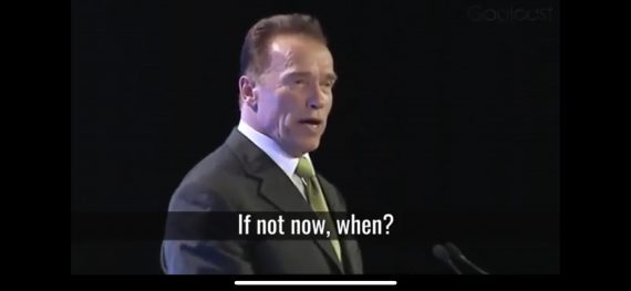 Arnold Schwarzenegger speech