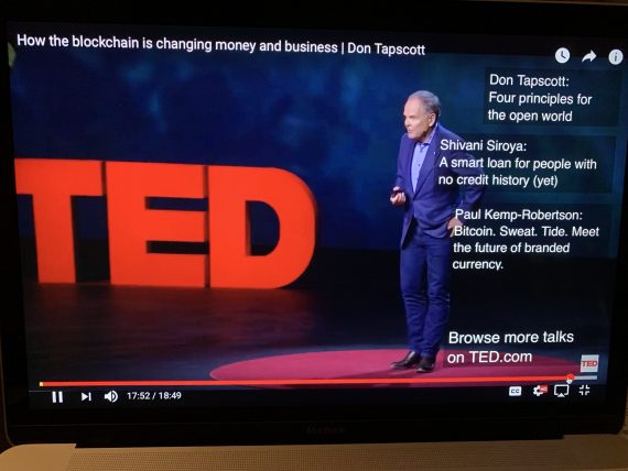 blockchain TED talk
