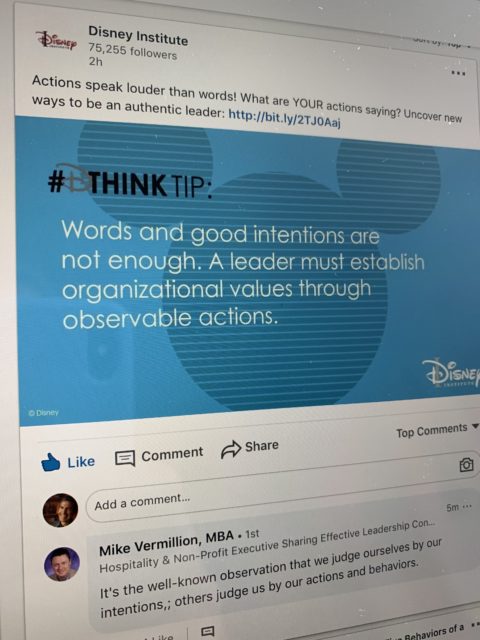 Disney Institute insights