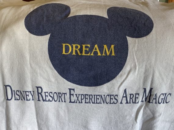 Disney Cast Member t-shirt from 1980’s