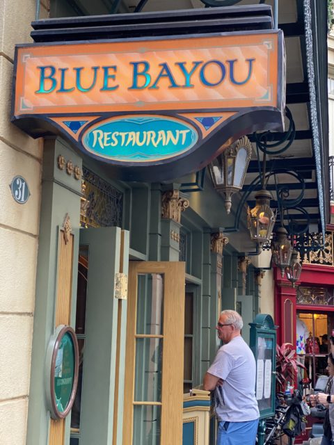 Disneyland's Blue Bayou Restaurant
