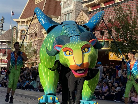 Disneyland parade float