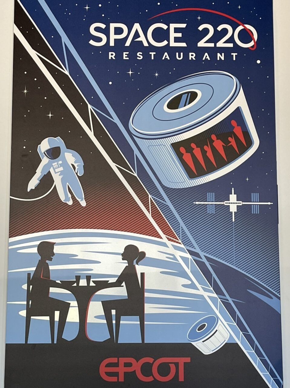 disney restaurant poster
