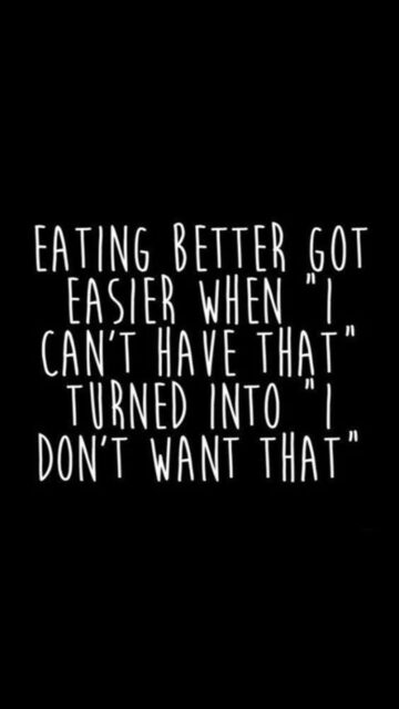 Eating better quote