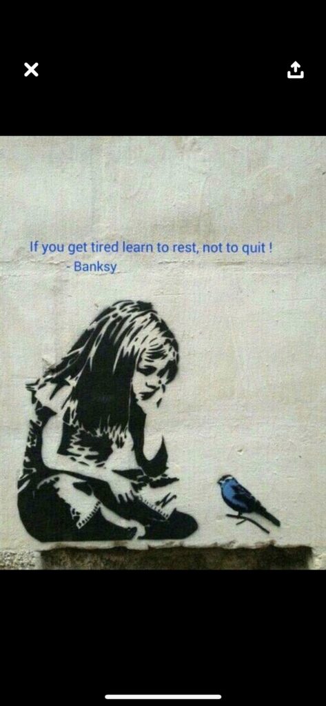 inspirational quote about not quitting