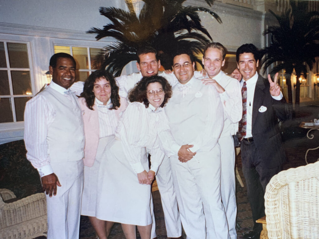 Disney Concierge team in the 1990's