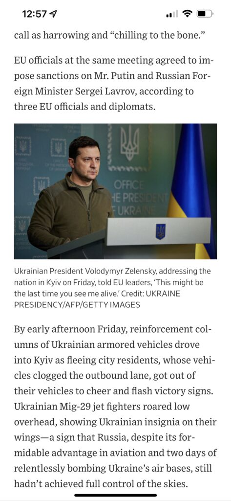 Ukraine Russia war news