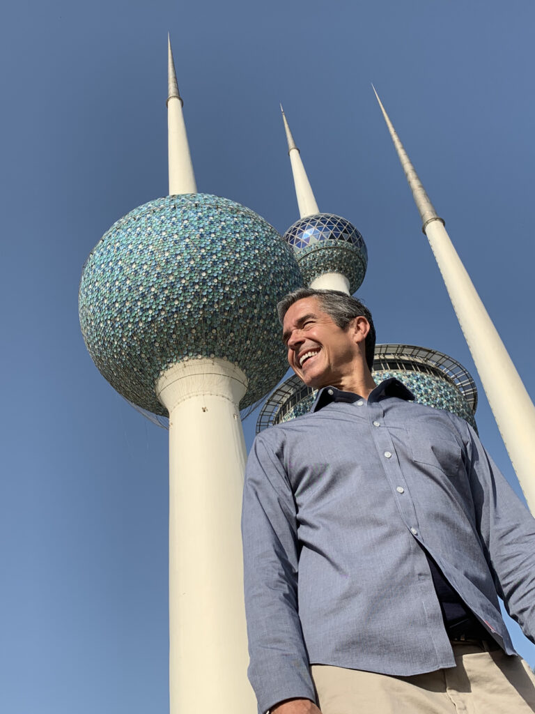 Jeff Noel disney speaker at Kuwait Towers