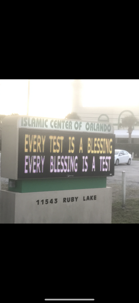 Quite about blessings