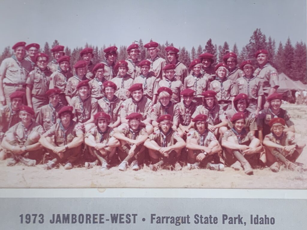 1973 Bioy Scout Jamboree Troop photo