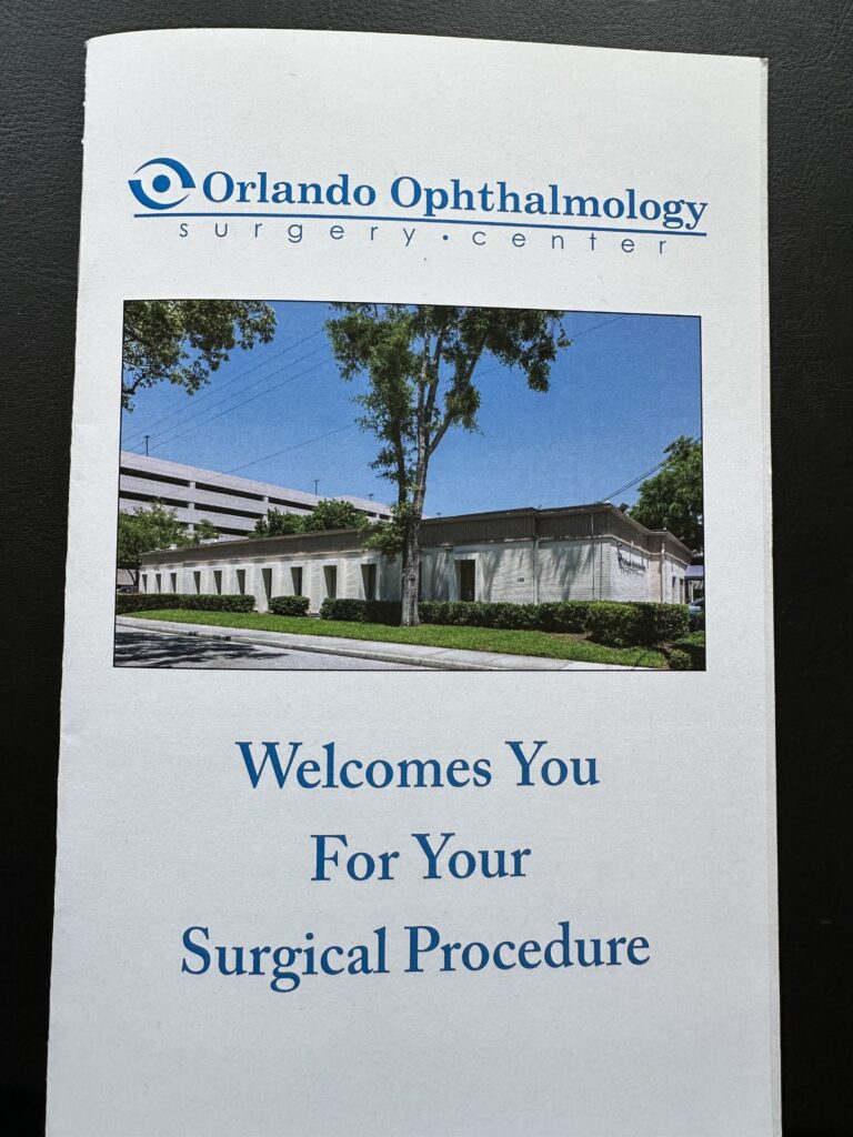 Surgery Center brochure cover
