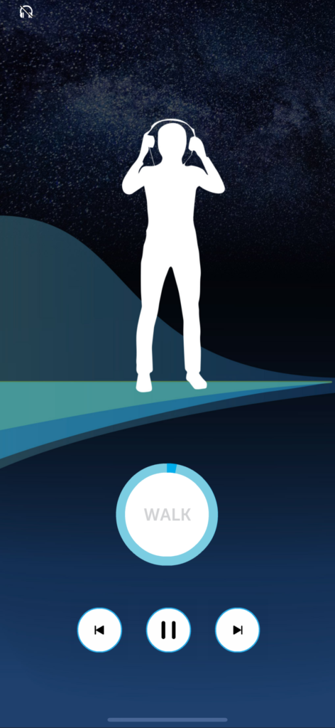 Deep Time Walk app