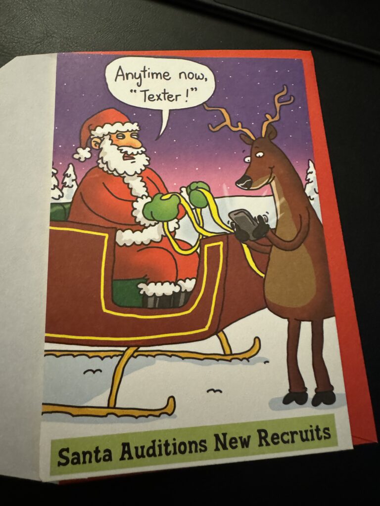 Funny Christmas card