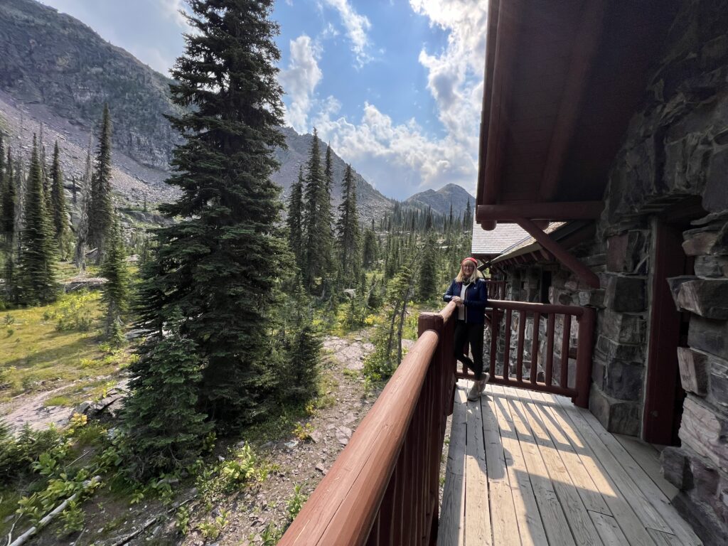 Mountain Chalet room balcony