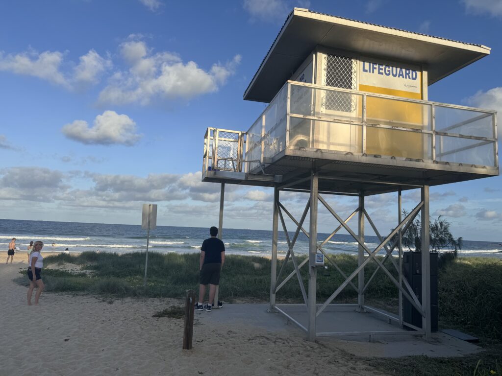 Beach lifeguard Shack