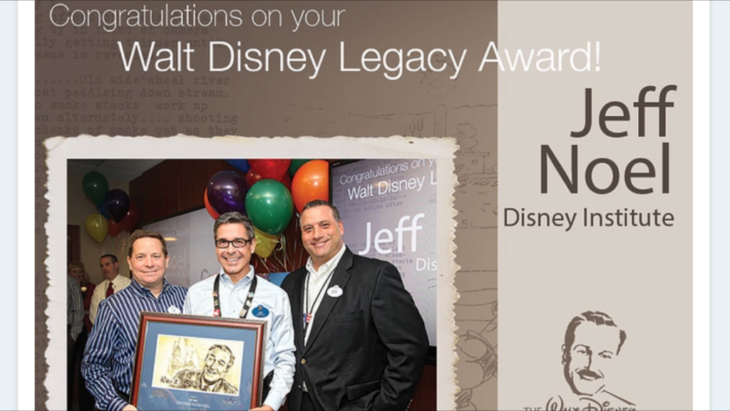 Disney legacy award presented 