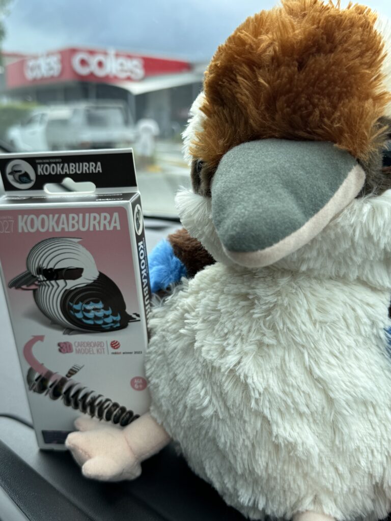 Kookaburra plush toy