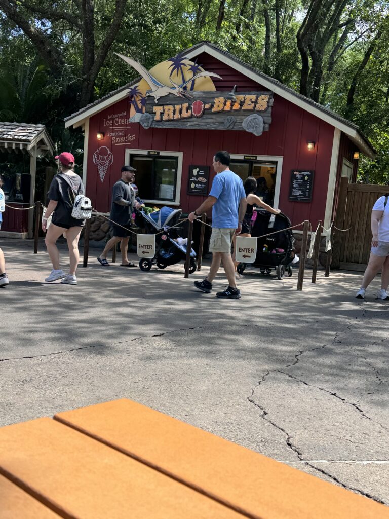 Disney fast food stand