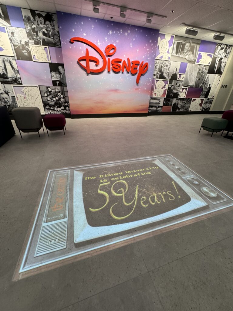 Disney university lobby