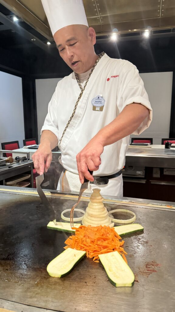 Japanese steakhouse chef