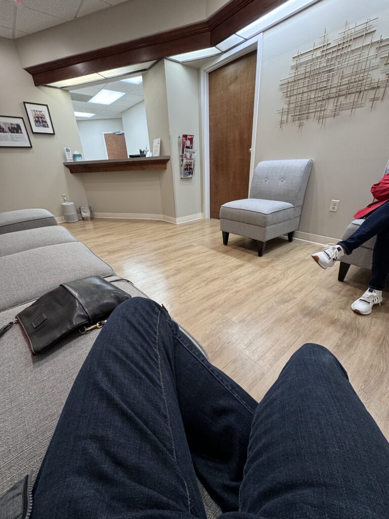 Doctors office waiting room