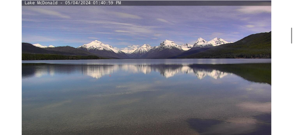 Mountains and lake